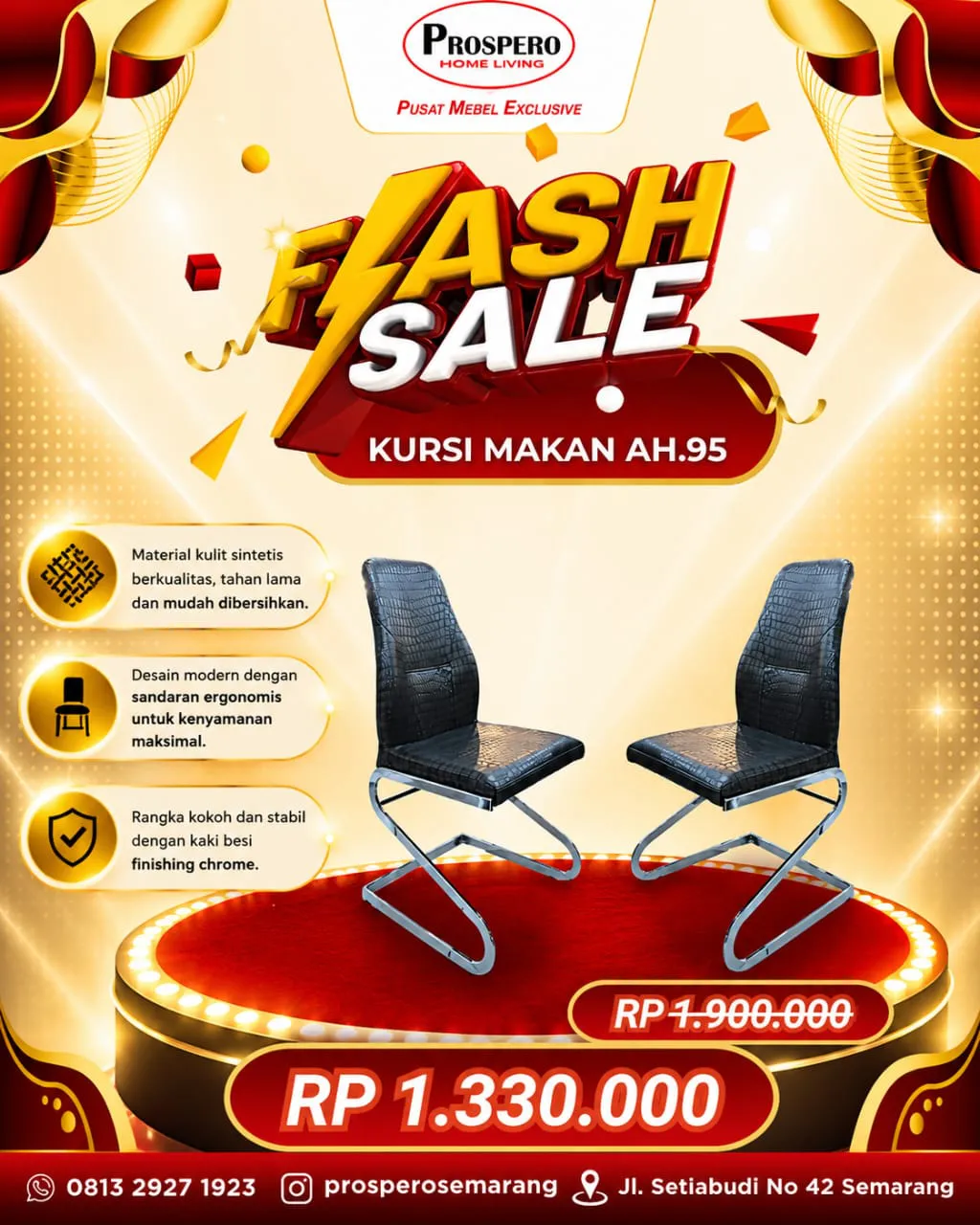 KURSI MAKAN AH.95