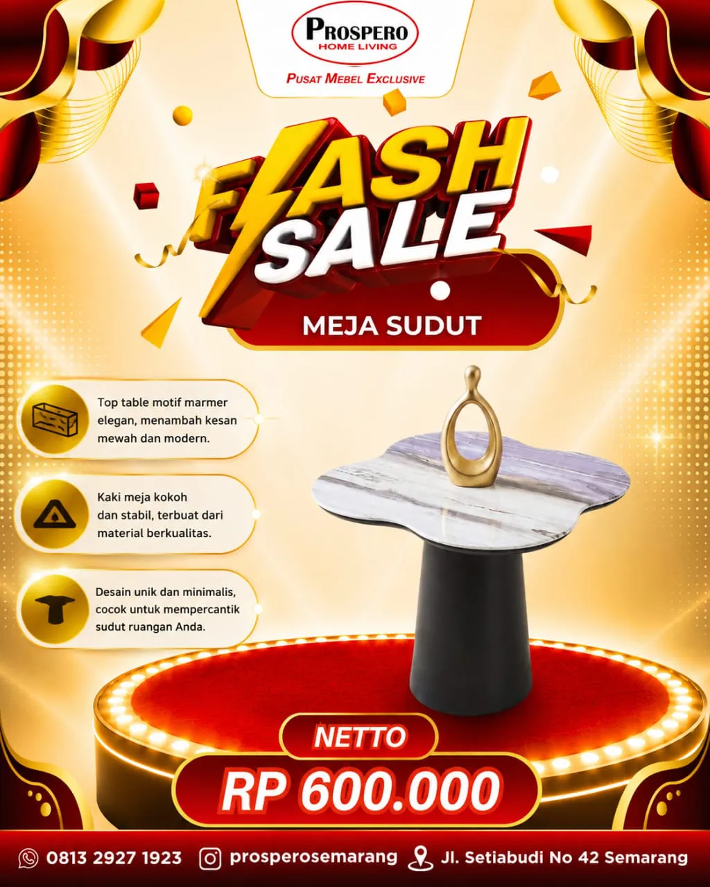 MEJA SUDUT