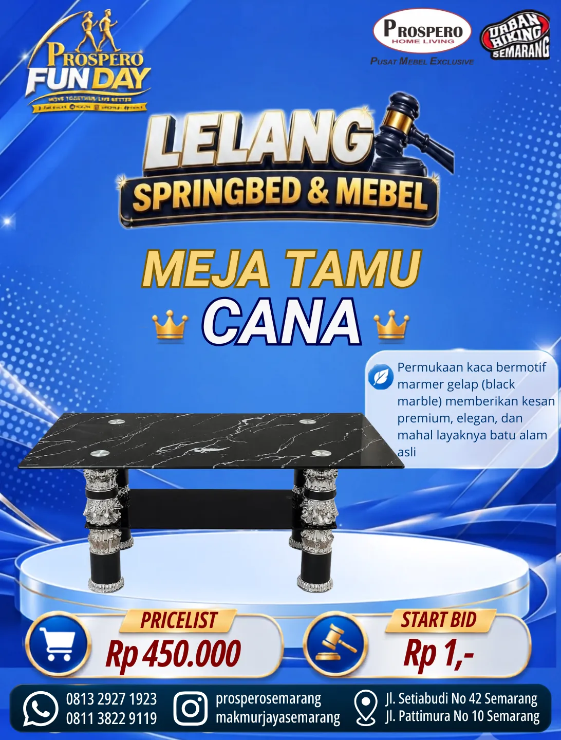 MEJA TAMU CANA